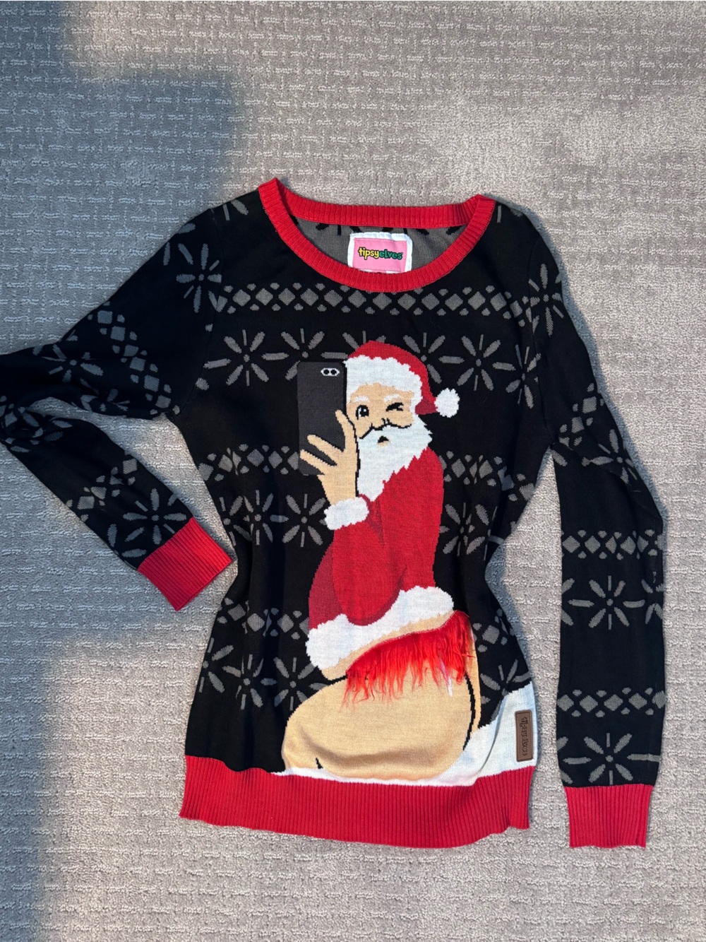 Tipsy Elves Sexy Santa Selfie